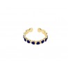 Bague Lumi Blue Ray  - bangle up
