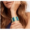Manchette Inès Multicolore - Blue Ray - bangle up