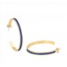 Créoles Bangle - Blue Ray - bangle up