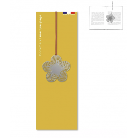 Marque-page en métal - Fleur - tout simplement - Achat en ligne - Jaines