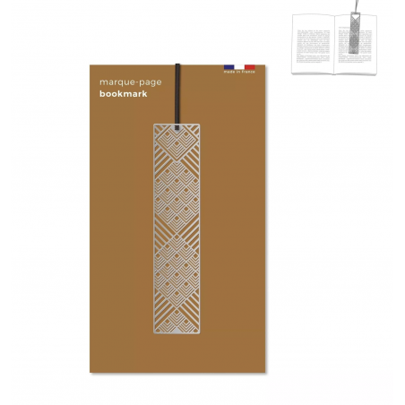 Marque-page en métal - Losange - tout simplement - Achat en ligne - Jaines