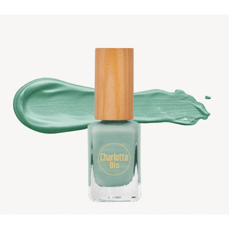 Vernis à ongles Vert d'eau - Charlotte Bio - Achat en ligne - Jaines