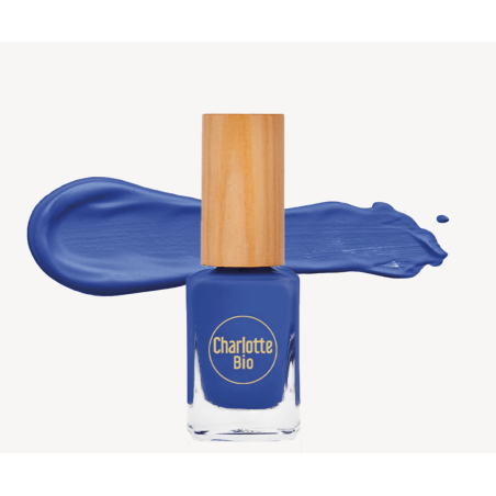 Vernis à ongles Bleu Azur - Charlotte Bio - Achat en ligne - Jaines