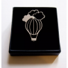 Broche Montgolfière Argentée - Hirondelle Bijoux - Achat en ligne - Jaines