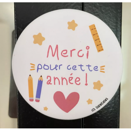 Magnet décapsuleur Merci Pour Cette Année - Les Cornichons - Achat en ligne - Jaines