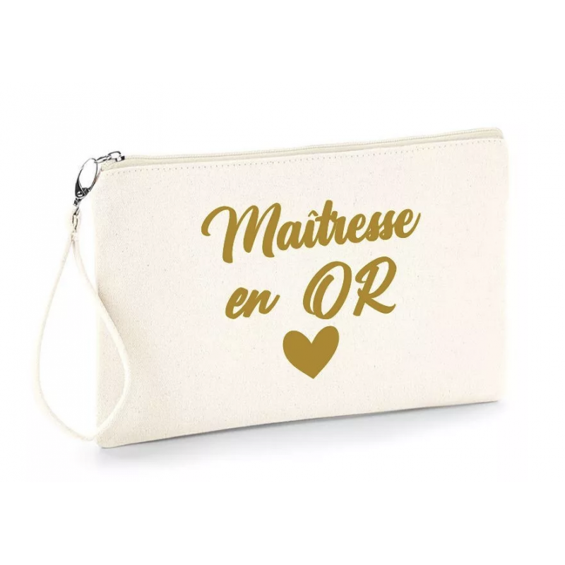 Pochette Maîtresse en or - Les Cornichons - Achat en ligne - Jaines