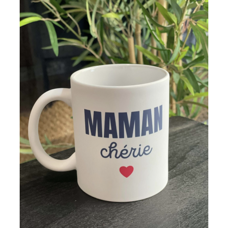 Mug Maman Chérie - Toiles Chics - Achat en ligne - Jaines