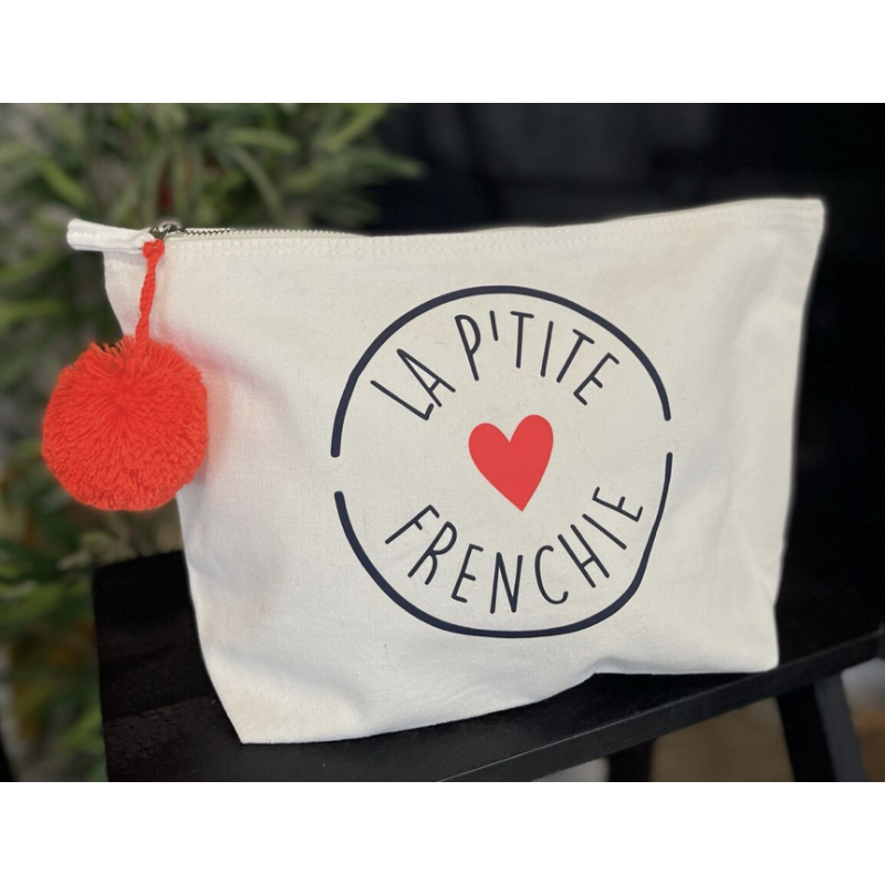 Trousse de toilette Frenchie- Toiles Chics - Achat en ligne - Jaïnès