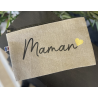 Pochette zippée Maman - Toiles Chics - Achat en ligne - Jaines