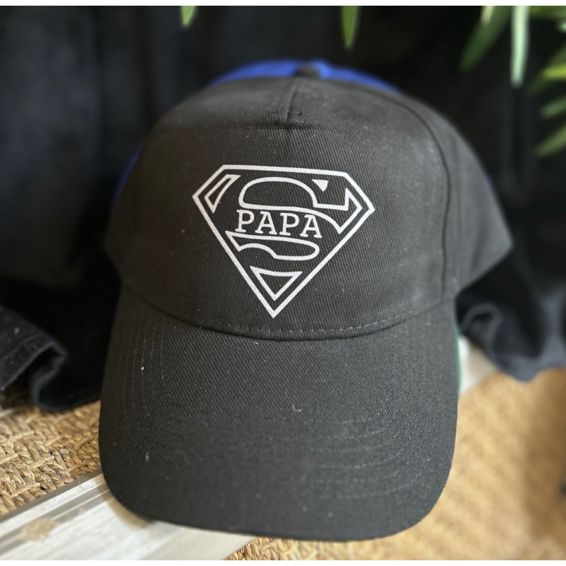 Casquette Super Papa - Toiles Chics