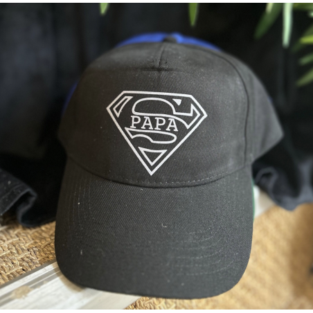 Casquette Super Papa - Toiles Chics - Achat en ligne - Jaines