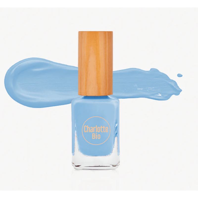 Vernis à ongles Bleu Pastel - Charlotte Bio - Achat en ligne - Jaines