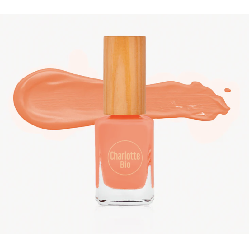 Vernis à ongles Rose Pêche - Charlotte Bio - Achat en ligne - Jaines