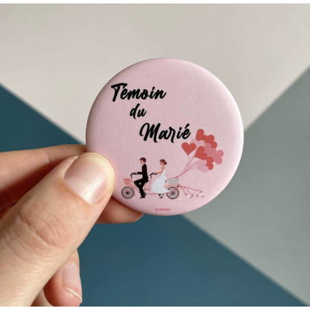 Magnet décapsuleur Témoin Du Marié - Les Cornichons - Achat en ligne - Jaines