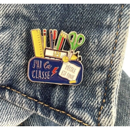 Pin's J'Ai La Classe - Madame La Mouette - Achat en ligne - Jaines