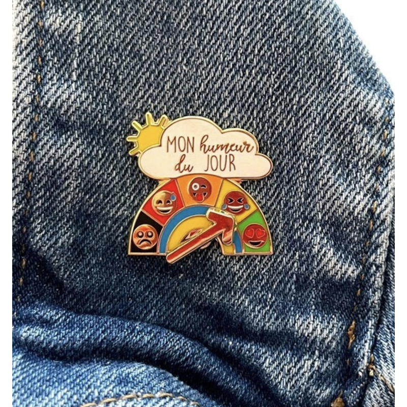 Pin's Mon Humeur Du Jour - Madame La Mouette