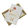 Carte Poulette - Madame La Mouette - Achat en ligne - Jaines