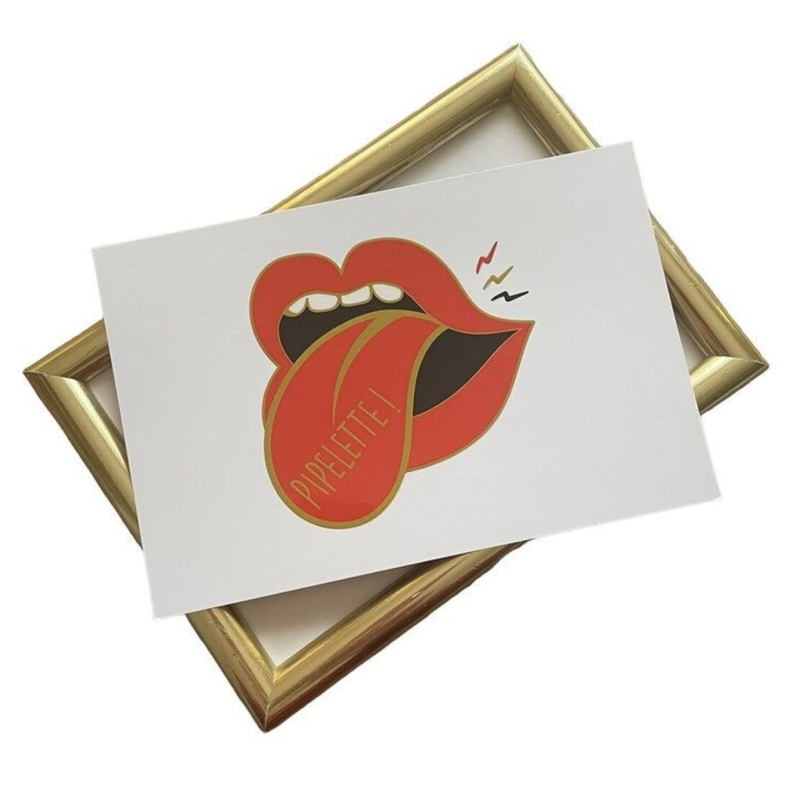 Carte Pipelette - Madame La Mouette