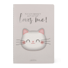Calepin blanc KITTY - Legami - Achat en ligne - Jaines