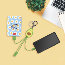 Cable de recharge Multiple AVOCADO - Legami