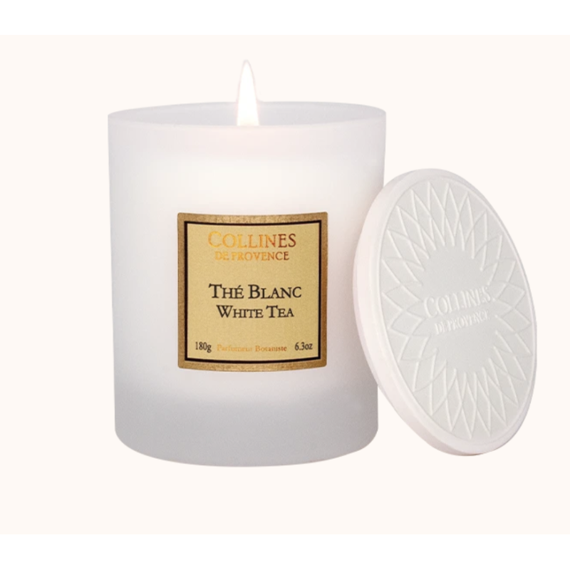 Bougie parfumée Thé Blanc - Collines de Provence