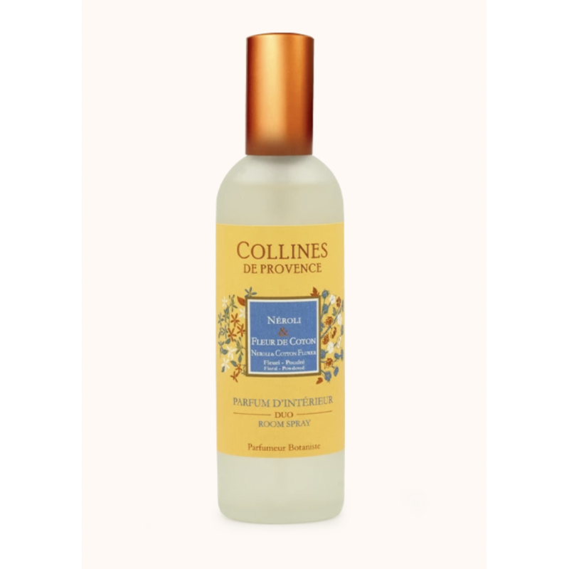Parfum d'intérieur Neroli et Fleur de Coton - Collines de Provence
