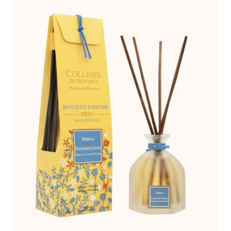 Bouquet Parfumé Neroli et Fleur de Coton - Collines de Provence - Achat en ligne - Jaines