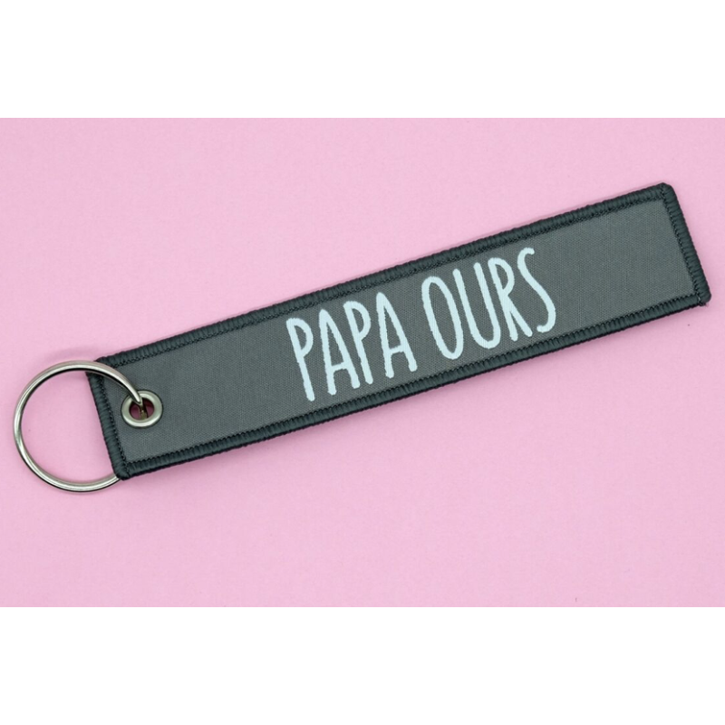 Porte-Clés Papa Ours - Les Cornichons