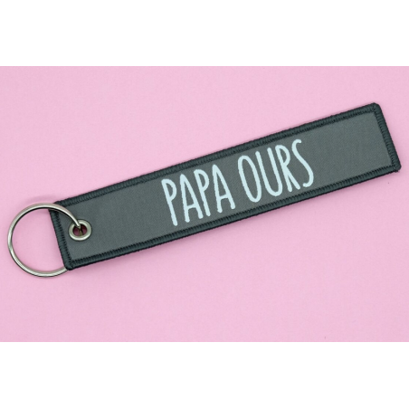 Porte-Clés Papa Ours - Les Cornichons - Achat en ligne - Jaines