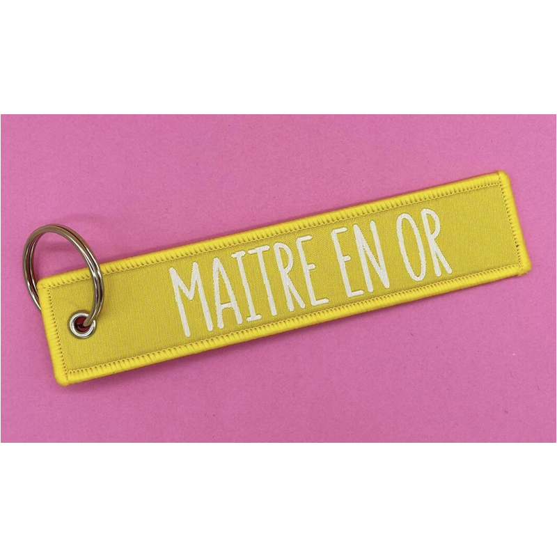 Porte-Clés Maître en Or - Les Cornichons