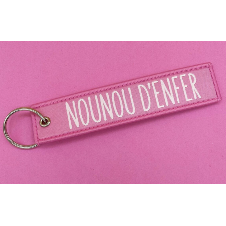 Porte-Clés Nounou d'Enfer - Les Cornichons - Achat en ligne - Jaines
