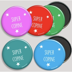Magnet Super Copine - Magnet Your Life - Achat en ligne - Jaines