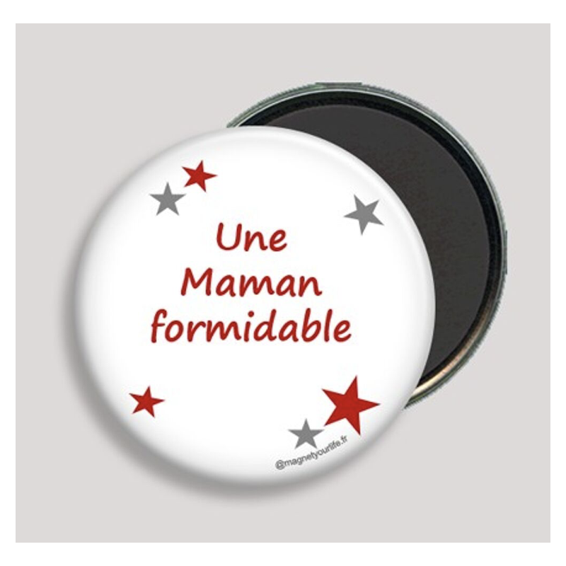 Magnet Une Maman Formidable - Magnet Your Life - Achat en ligne - Jaines