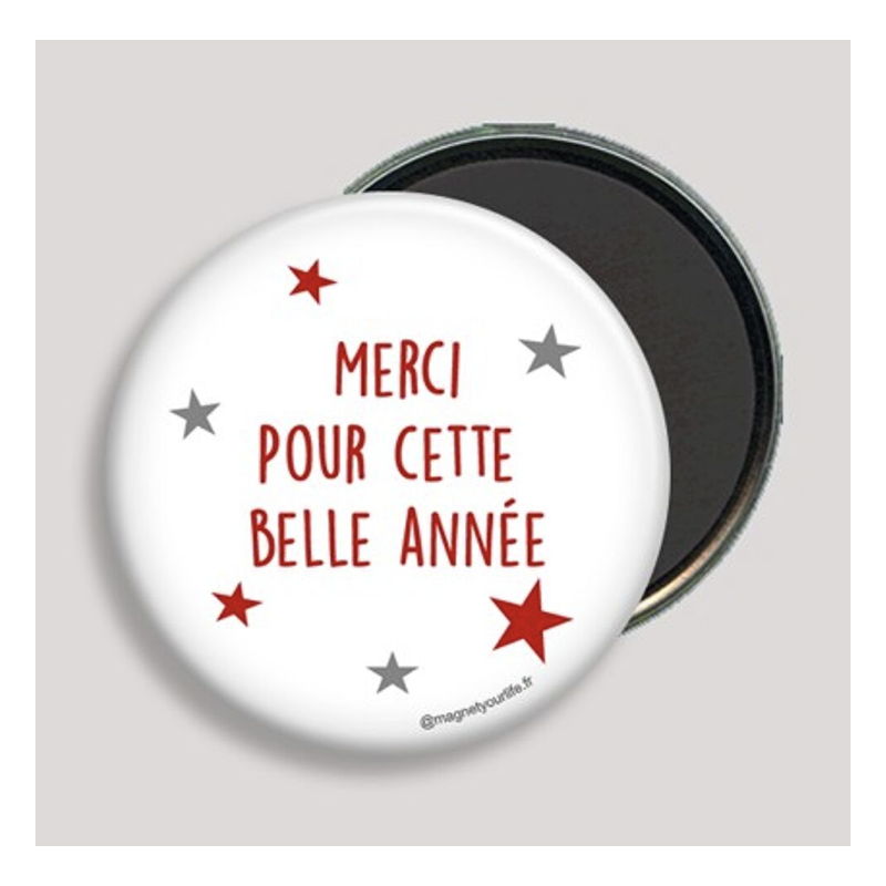 Magnet Merci Pour Cette Belle Année - Magnet Your Life - Achat en ligne - Jaines