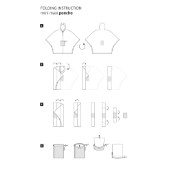 Poncho de pluie WHITE DOTS - reisenthel