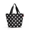 Shopper M WHITE DOTS - reisenthel