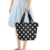 Shopper M WHITE DOTS - reisenthel