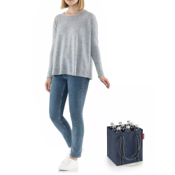 Sac à bouteilles HERRINGBONE DARK BLUE - reisenthel