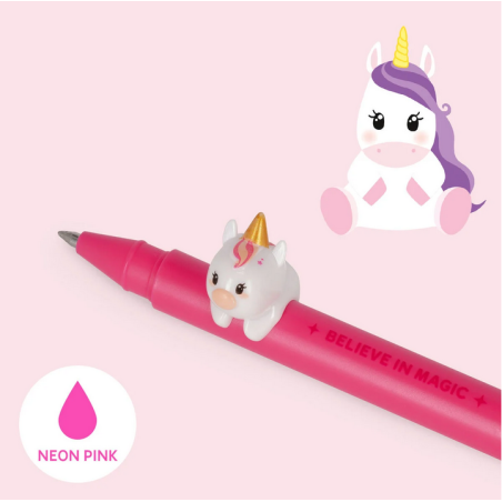 Stylo à encre Gel Lovely Friends Licorne - Legami - Legami - Achat en ligne - Jaines