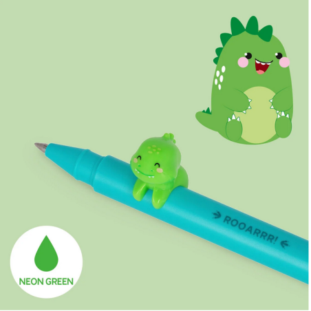 Stylo à encre Gel Lovely Friends Dino - Legami - Legami - Achat en ligne - Jaines
