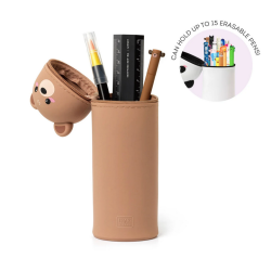 Trousse en Silicone Souple 2-en-1 - Teddy Bear - Kawaii - Legami