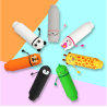 Trousse en Silicone Souple 2-en-1 - Penguin - Kawaii - Legami