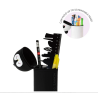 Trousse en Silicone Souple 2-en-1 - Penguin - Kawaii - Legami