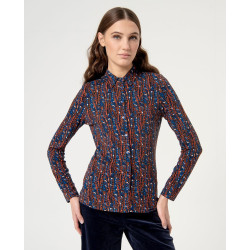 Chemise jersey cintrée...