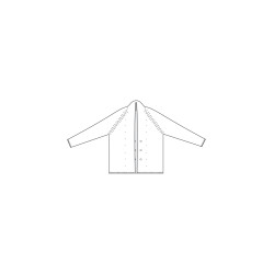 Cardigan soft blue ZONIA - Mansted