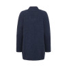 Cardigan soft blue ZONIA - Mansted