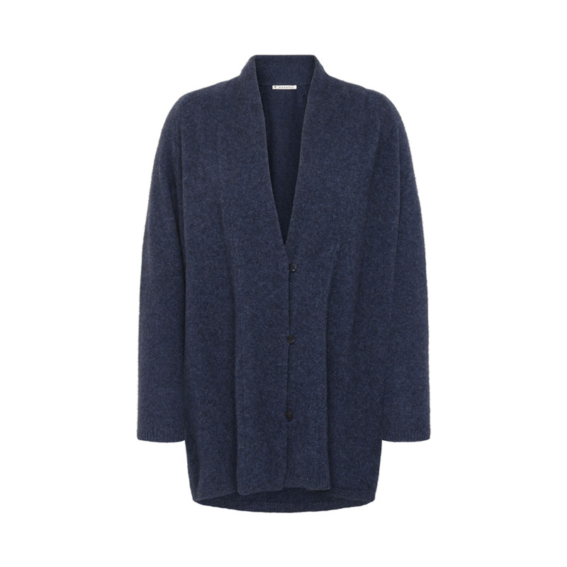 Cardigan soft blue ZONIA - Mansted
