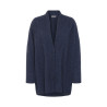 Cardigan soft blue ZONIA - Mansted