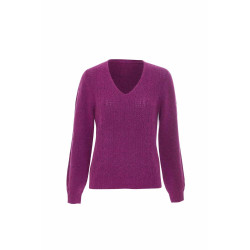 Pull Sania framboise - La Fiancée - Achat en ligne - Jaines