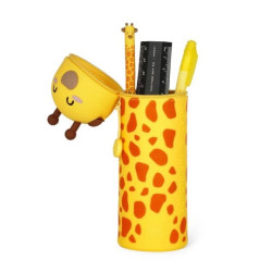 Trousse en Silicone Souple 2-en-1 - Kawaii- Girafe - Legami